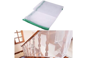 Autre protection et sécurité Wewoo Filet de sécurité d'escalier de balcon tressé de de de l'épaississement 3m pour l'enfant vert
