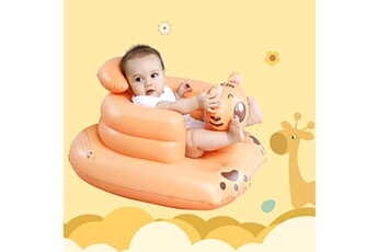 Chaises hautes et réhausseurs bébé Wewoo Tabouret portatif de bath de chaise gonflable multifonctionnelle de siège bb de sofa pour des bébés