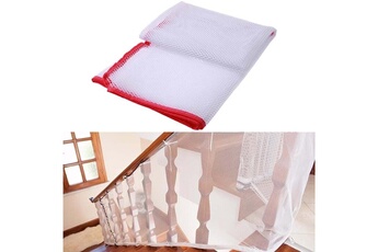 Autre protection et sécurité Wewoo Filet de sécurité d'escalier de balcon tressé de de l'épaississement de 3m pour l'enfant rouge