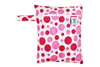 Couche bébé Wewoo 5 pcs imperméable à l'eau wet bag réutilisable imprimé poche nappy sacs voyage dry bags mini sac à couches a30-3