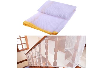 Autre protection et sécurité Wewoo Filet de sécurité d'escalier de balcon tressé de de de l'épaississement de 3m pour l'enfant jaune
