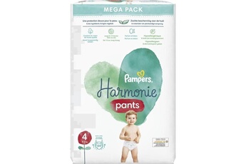 Couche bébé Pampers Pampers harmonie pants taille 4 - 64 couches-culottes