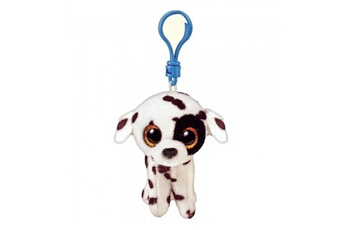 Peluche Ty Beanie boo s clip - luther le chien