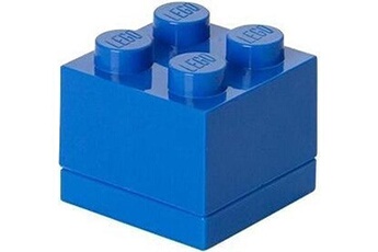Lego Lego Mini pierre de rangement 4 plots 4,6 x 4,3 cm polypropylène bleu