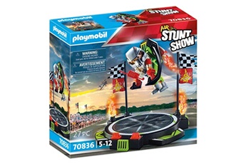 Playmobil PLAYMOBIL 70836 air stuntshow pilote fusée