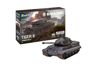 Maquette Revell Revell-03503 char d'assault tiger ii ausf. B königstiger world of tanks maquette, 03503, incolore