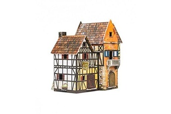 Figurine de collection Umbum Umbum 3d-puzzles innovants clever paper set de carton de la série de la ville médiévale bakery par