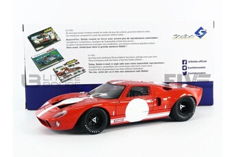 Voiture Solido Voiture miniature de collection solido 1-18 - ford gt40 mk1 - 1968 - red - 1803005