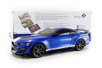 Voiture Solido Voiture miniature de collection solido 1-18 - ford mustang gt500 - 2020 - blue - 1805901