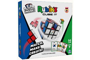 Autres jeux créatifs Spin Master Rubiks - cube it game (6063267)