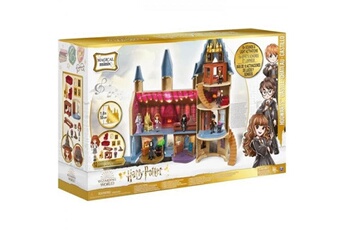 Poupée Spin Master Harry potter - château de poudlard magical minis - figurine et 12 accessoires sonore & lumineux - 6061842 - wizard world
