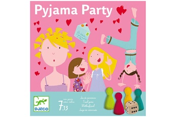 Jeux classiques Djeco Jeu de parcours : Pyjama party