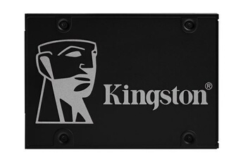 Kingston KC600 - SSD - chiffré - 512 Go - interne - 2.5" - SATA 6Gb/s - AES 256 bits - Self-Encrypting Drive (SED), TCG Opal Encryption
