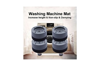 Generic 8pièces Support Anti-Vibration et anti-dérapants Anti-bruit pour  Machine à laver à prix pas cher