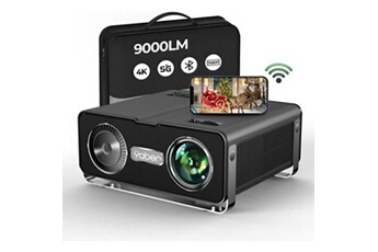 Vidéoprojecteur Yoton Y9 - 4K 400 ANSI Lumen - WiFi Bluetooth Netflix   Intégrés - Compatible avec HDMI USB Android - Cdiscount TV Son Photo