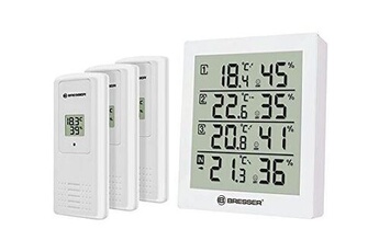 BRESSER Capteur thermique/d'humidité 3CH - compatible avec les thermomètres  et hygromètres BRESSER selon versions
