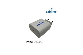 Chargeur Secteur Double USB 2.1A Smart IC + Câble USB-C Swissten