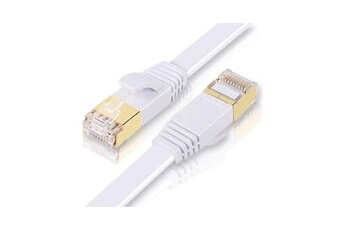 Câble et Connectique Wewoo Câble lan réseau ethernet plat 10gbps à