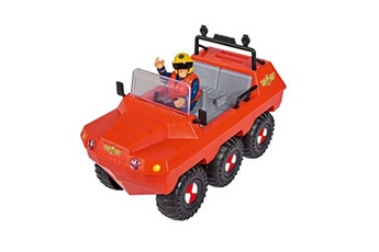 Toys 109251051 - Le pompier Sam Véhicule Hydrus Amphibie avec 1 Figurine