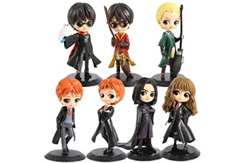 Set de 7 pièces Figurines Q Version Harry Potter Hermione Ron Malfoy Snape Collection Modèle Jouet Cadeau 15 cm
