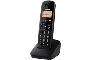 Panasonic KX-TGC210 Téléphone Fixe Sans Fil Noir