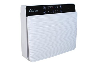 purificateur d'air avec filtre hepa, pm2, ioniseur, lampe uv, 3 vitesses et mode auto pour 35m2 fresh air 30 blanc