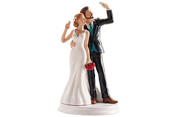 figurine en mariage, blanc (305065) selfie