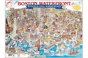 boston waterfront - 1000 piece jigsaw puzzle