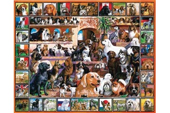 world of dogs - 1000 piece jigsaw puzzle