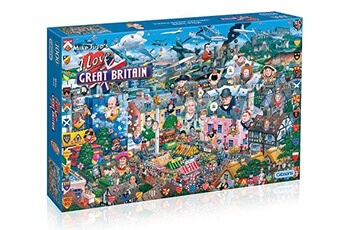 s i love great britain jigsaw puzzle (1000 piece) puzzle