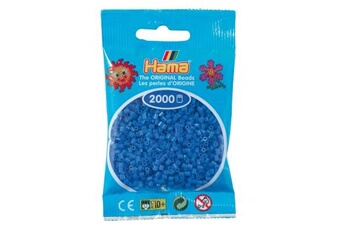 2 000 perles mini (petites perles ø2,5 mm)- bleu