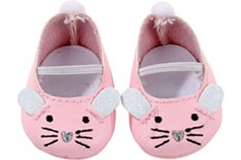 chaussures roses souris bébé 30-33cm