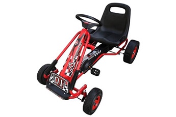 Kart voiture à pédale gokart rouge enfant jeux jouets