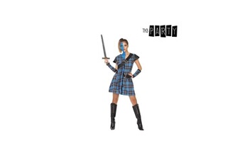 déguisement pour adultes ecossaise bleu (4 pcs) (taille xs)