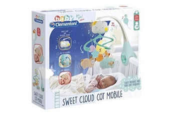 baby mobile musical nuage & animaux