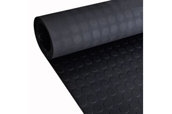 Giantex tapis protège sol transparent et antidérapant en pvc pour