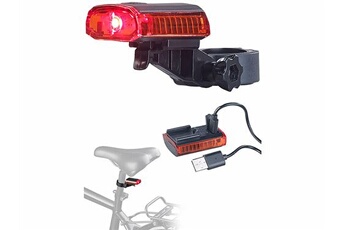 : lampe de sécurité à led rouge avec câble de chargement usb