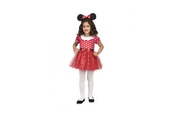 déguisement enfant unimasa déguisement petite souris fille - 1/2 ans - rouge - 205356