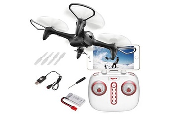 drone syma - drone fpv caméra x15w syma 2.4 ghz rtf avec retour vidéo sur smartphone