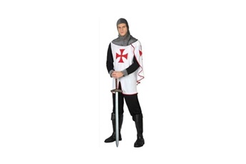 déguisement chevalier croisé - panoplie adulte, taille m l 39353 - déguisements et fêtes