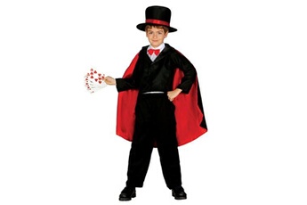 déguisement magicien abracadabra garçon - 10/12 ans - noir - guirca 85893
