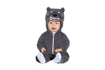 déguisement loup animal bébé - 12/18 mois - gris - guirca 87592