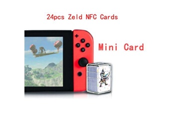 PRODUIT GENERIQUE: Lot de 24pcs Mini Zelda AMIIBO nfc Carte compatible Nintendo switch Wii U avec boîte en plastique