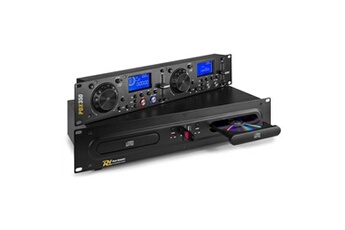 DJ-300 Pack sonorisation complet avec Enceintes Table de mixage  Amplificateur 480W + Pack 4 Jeux de lumière DIAMS LytOr IBIZA SOUND