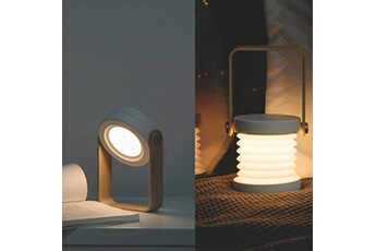Lampe de bureau GENERIQUE Hyadiertech lampe de bureau led avec chargeur  sans fil, lampe de table dimmable 10 niveaux 5 modes, lampe de chevet  tactile réglable flexible, port