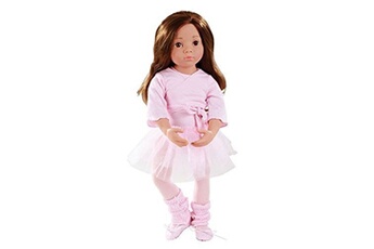 sophie happy kidz ballet 19.5 poseable multi-jointed brunette doll with brown eyes