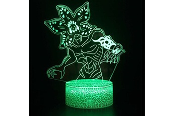Lampe 3D Tactile Veilleuses Enfant 7 Couleurs avec Telecommande - Stranger Things #1141