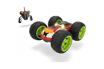 toys dickie toys action cars rc monster flippy, crossover car, 1:14, prêt à fonctionner, noir, rouge, intérieur