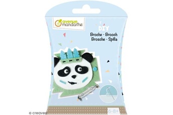 kit diy - broche panda