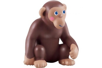 figurine pour enfant haba - little friends - singe marron